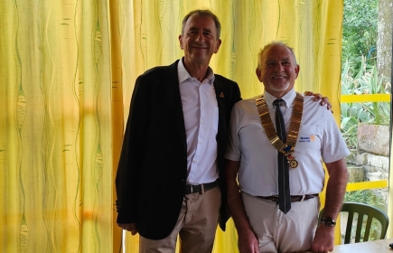 Passation de pouvoirs - Rotary Club de Tulle - 6/07/2025